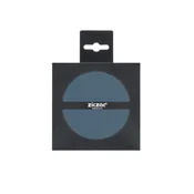 Set of 4 coasters for drinking glasses, 10 cm, Togo, Blue - Tiseco