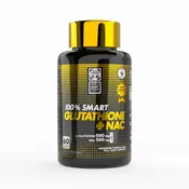 SMART 100% GLUTATHIONE + NAC 60 CAPSULES