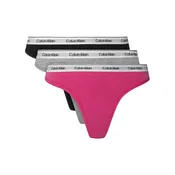 Calvin Klein Jeans THONG X3 Črna