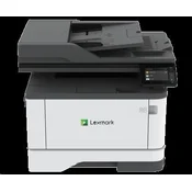 LEXMARK Večnamenski črno-beli tiskalnik MX431adn, A4, 40 strani na minuto, 512 MB, LCD zaslon, obojestranski tisk, DADF, USB 2.0