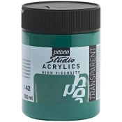 Pébéo Studio Fine Akrilna barva Phthalocyanine Emerald 500 ml 1 kos
