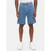 Pepe Jeans Jeans kratke hlače PM801176 Modra Loose Fit
