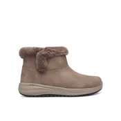 Škornji za sneg Skechers Waterproof Relaxed Fit: On-The-GO Stellar - Cozy Step 144745/DKTP Temno rjava