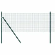 Vidaxl Sistem za pritrditev varjene žične ograje 100 x 0,8 m (Š x V)