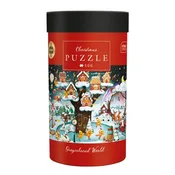 Interdruk - Puzzle Božič: Svet medenjakov - 500 kosov
