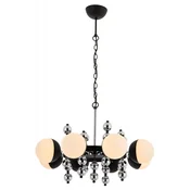 Opviq Luster Av-4322-8K, 68 cm, Crno-srebrne boje