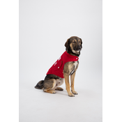 MA-1 Dog Jacket Backprint rbf redMA-1 Dog Jacket Backprint rbf red