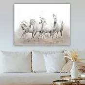 Wallity Dekorativna slika na platnu, 70x100cm, Šarena