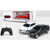 Rastar igracka RC automobil BMW X6 1:24 - crv, bel ( A013524 )
