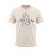 Superdry & Co Majica 1954 Company ecru/trst