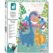 Janod Atelier Set Maxi Slikanje po številkah Dinozavri