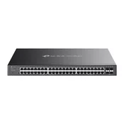 TP-Link OMADA stikalo SG2452LP (48xGbE, 4xSFP, 32xPoE , 230W, brez ventilatorja)