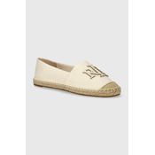 Espadrile Lauren Ralph Lauren Cameryn boja: bež, 802920405006