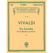 VIVALDI:SIX SONATAS DOBLE BASS AND PIANO