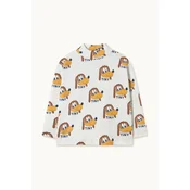 Otroška dolga majica Tinycottons DOGS RIB MOCKNECK