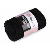 Pletena preja Macrame Cord 250 g - (750) črna