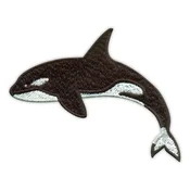 shumee Našitek ORCA - kit ubijalec - samolepilna podlaga - vezen našitek/značka/emblem