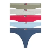 Tommy Hilfiger Underwear Tangice Heritage modra / nebeško modra / svetlo siva / oliva / malina