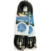 Quiklok MX775/5 BK Mikrofonski kabl