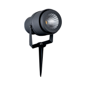 LED spoljašnja svetiljka LED/12W/100-240V IP65 siva - zeleno svetlo