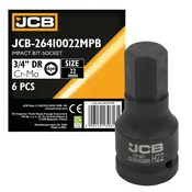 JCB Bit nastavak udarni 3/4 22mm 6-kanten Cr-Mo kljuc nastavak