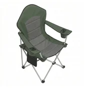 Songmics Kamp stol 61x93x108 cm zelene barve