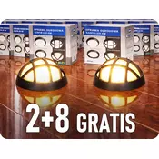 ORNO LED stenska svetilka SZAFIR 4W, 270lm, 2+8 gratis! [OR-OP-6018LPMP3]
