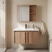 Komplet kopalniškega pohištva z umivalnikom Gama T25023 HHL 70CM