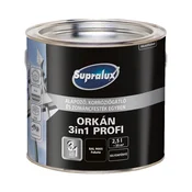 Barva za kovino 3v1 RAL 0,75/2,5L ORKAN PROFI Supralux - 2,5 L - RAL 9005 črna