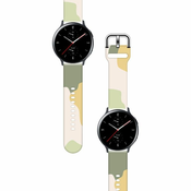 Hurtel Strap Camo Band za Samsung Galaxy Watch 42 mm, zapestnica s maskirnim paščkom iz silikonskega paščka (14)