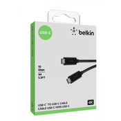 Belkin BOOST CHARGE USB-C USB-C kabel črn
