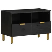 TV ormaric crni 70x33x46 cm od konstruiranog drva