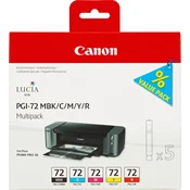 Canon PGI-72 MBK /C /M /Y /R 5 Ink Cartridge Multipack