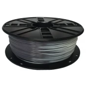 Gembird ABS 3D filament sivo-bel, 1,75 mm, 1 kg (3DP-ABS1.75-01-GW)