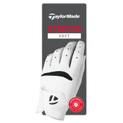 Golf rokavice TaylorMade Stratus Soft White Leva roka, XL