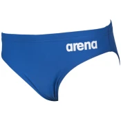Mens swimsuit arena solid brief blue 32