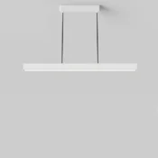 Opple Viseca lampa za trpezariju, 42 W, Bela