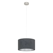 EGLO Viseca lampa TAMARESCO 2xE27 1020 mm sivi baršun 39773
