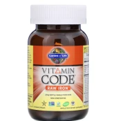 Garden of Life Vitamin Code RAW Iron (železo), 22 mg - 30 kapsul
