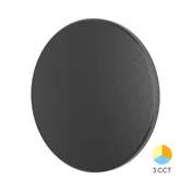 Braytron Zidna svetiljka BRY-PALERMO-M-RND-CRNA-12W-3U1-IP65