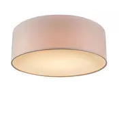 Stropna svetilka roza 30 cm vključno z LED - Drum LED