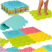 WOWO Montessori senzorična podloga za masažo stopal pastelni set