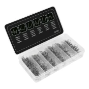 Komplet 600 plastičnih sponk. 19-159