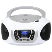 Trevi CMP 510 Boombox CD predvajalnik, bel