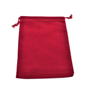 Dice Bag Chessex - Suedecloth L - Red