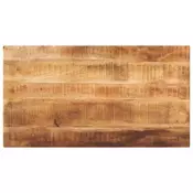 Ploca stola 110x50x3,8 cm pravokutna puna drvena gruba mango
