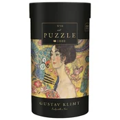 PUZZLE 1000 KOM TUBA ART.10 GUSTAV KLIMT LADY WITH A FAN INTERDRUK