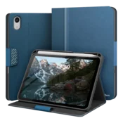 Infostyle Ovitek za tablico KingBlanc iPad Mini (A17 Pro, model 2024, 7. gen.)/Mini 6 (model 2021, 6. gen.), 8.3 Modra/PC + TPU silikon