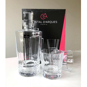 LUMINARC Macassar dekanter stopper+dve caše 1L ( P4029 )