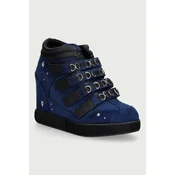 Koi Footwear SPIRE HI TOP WEDGE TRAINERS superge ženske